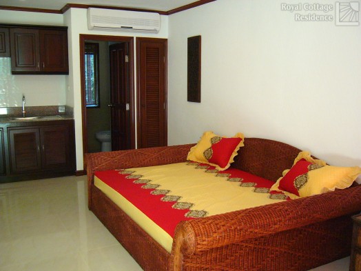 Bed in Apartments A, B
