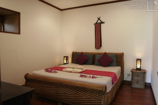 Bed in Apartment E