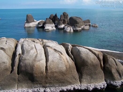 Stone formations Hin Ta and Hin Ya