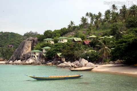 Shore with houses