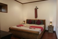 Bed in Apartment E