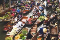 Floating market